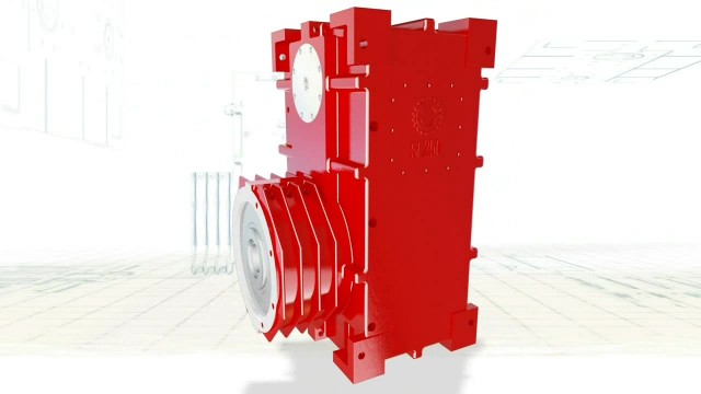 gearbox for electric injection molding machine