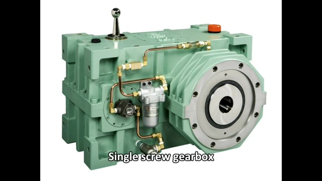 gearbox for single screw extruder