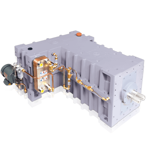 Precision-engineered twin screw extruder gearbox for industrial use